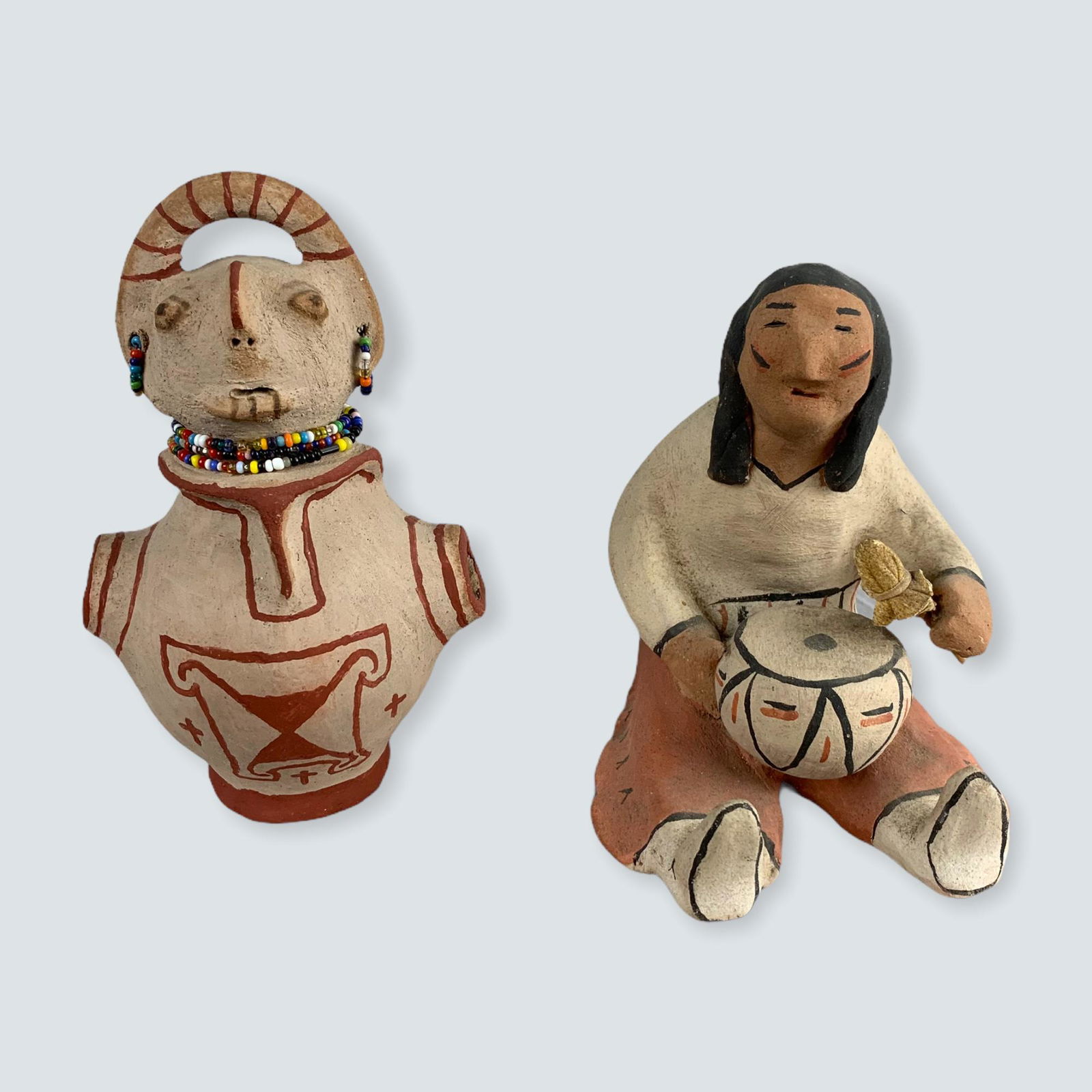 2 pueblo Pottery Pieces (1 of 2)