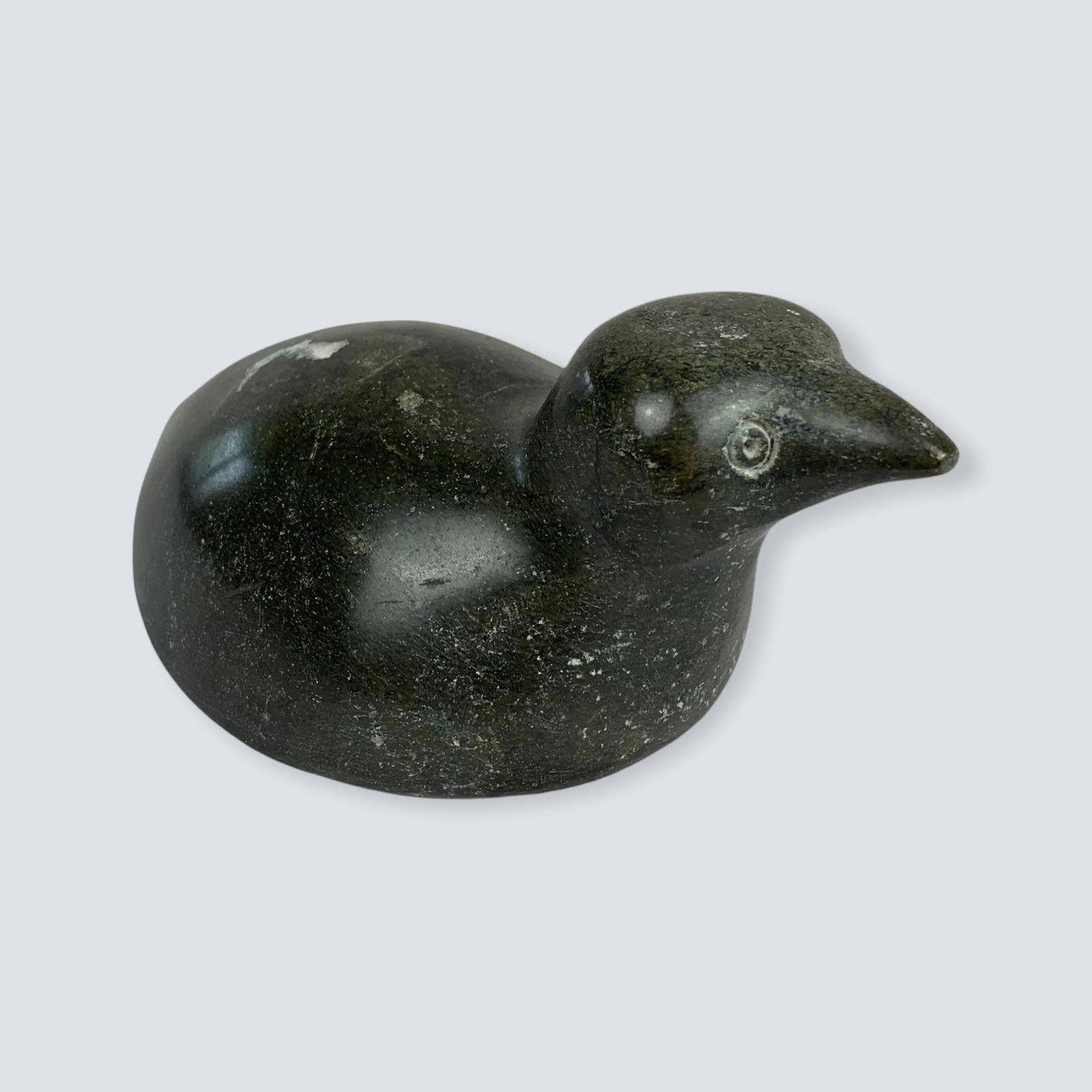 Inuit Carved Soapstone Bird (1 of 2)