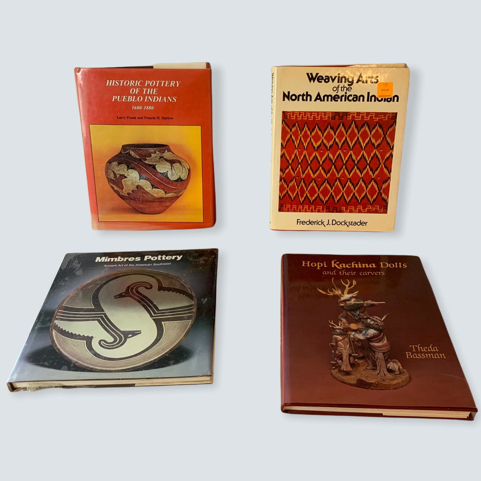 4 Nice Hardcover Native Research Books (1 of 1)