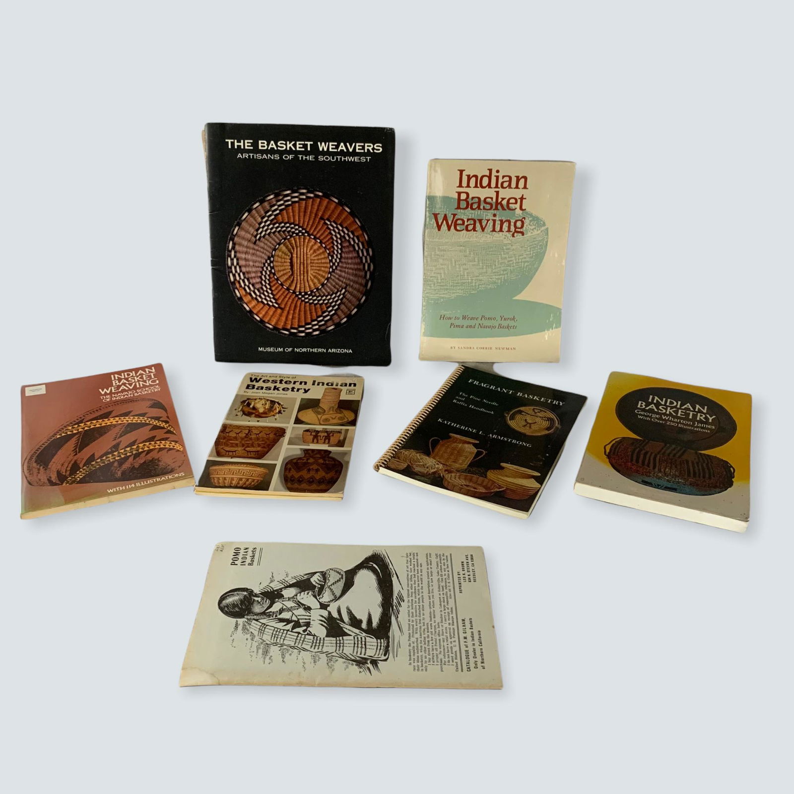 11 Various Books on Indian Basketry (1 of 1)