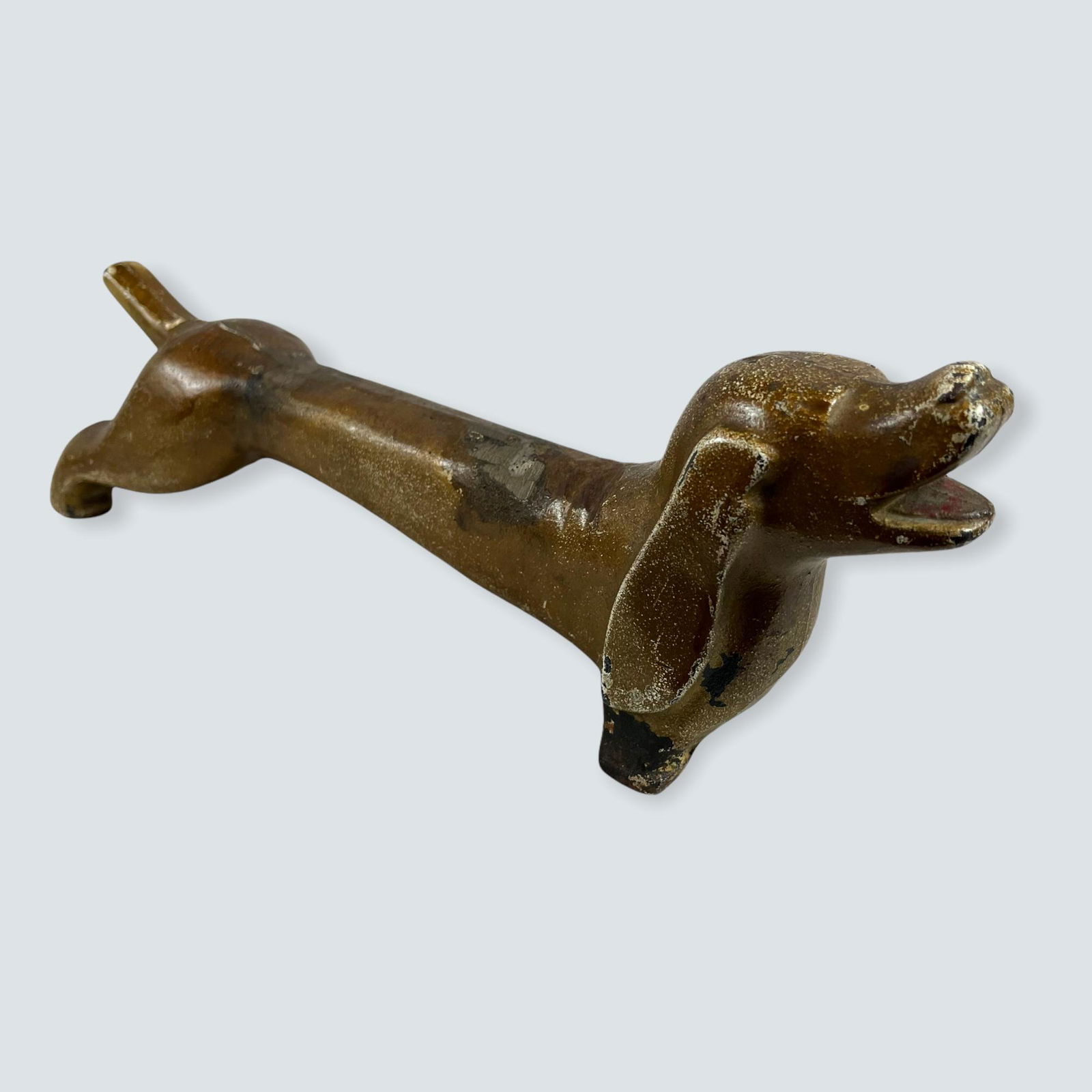 Iron Dachshund Doorstop (1 of 3)