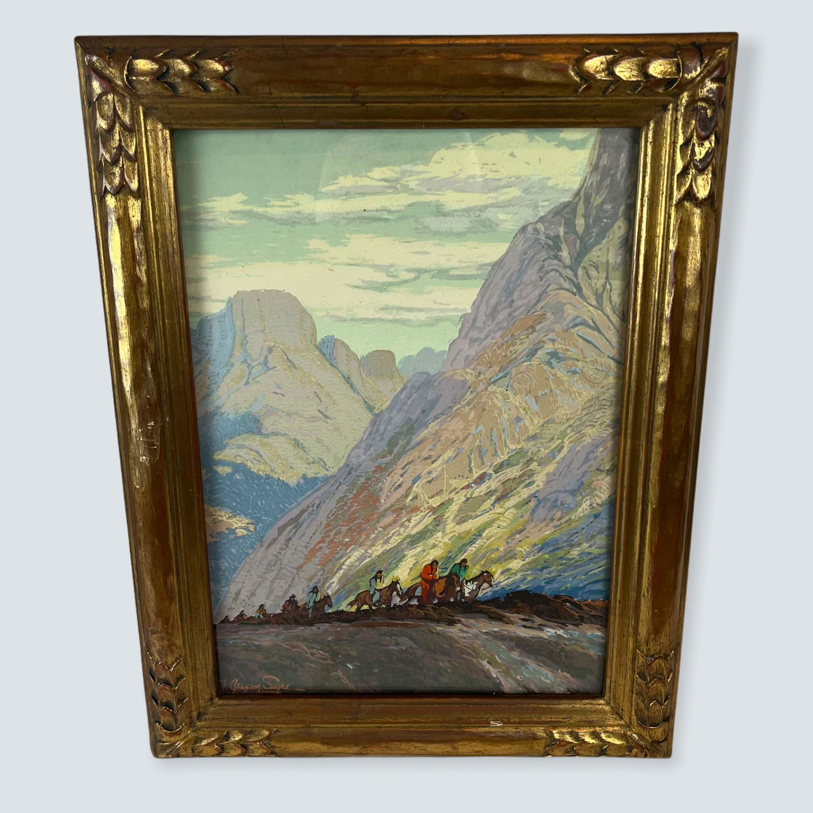 F. Grayson Sayres Arizona Riders Reproduction in (1 of 3)