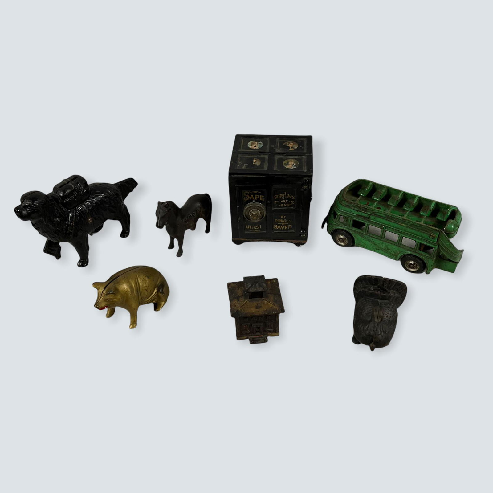 Assortment of Cast Iron Objects (1 of 2)