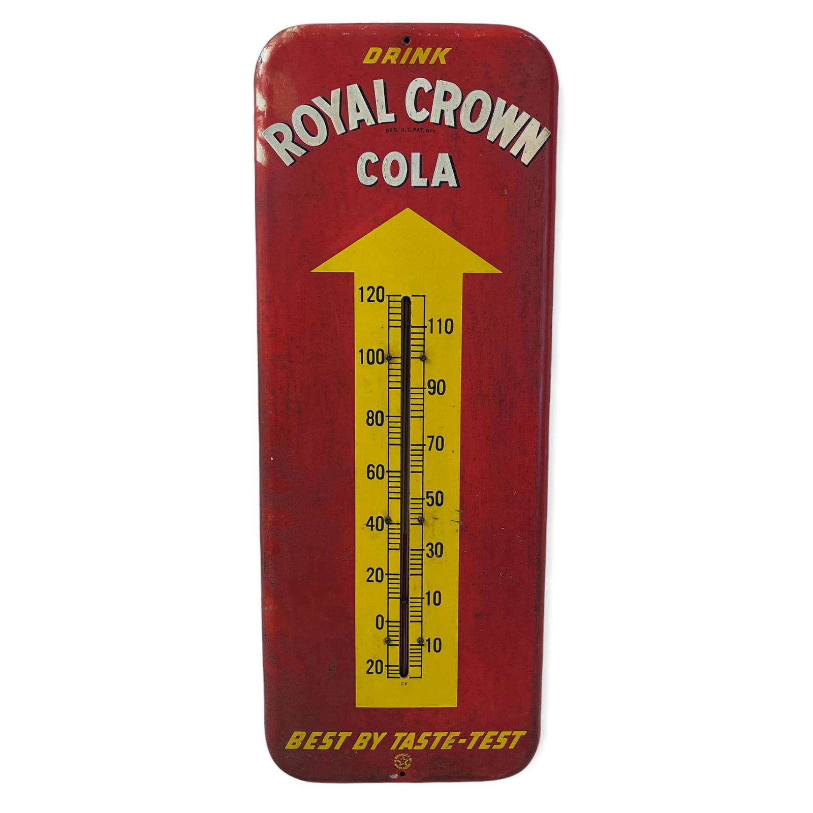 Royal Crown Cola Thermometer (0173) on Mar 31, 2022 Ziebarth's