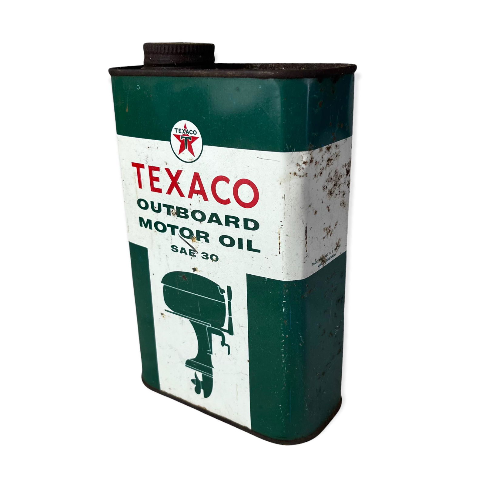 Texaco Outboard Motor Oil Can (0216) on Mar 31, 2022 Ziebarth's