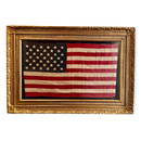 Large Period Framed 39 Star Parade Flag