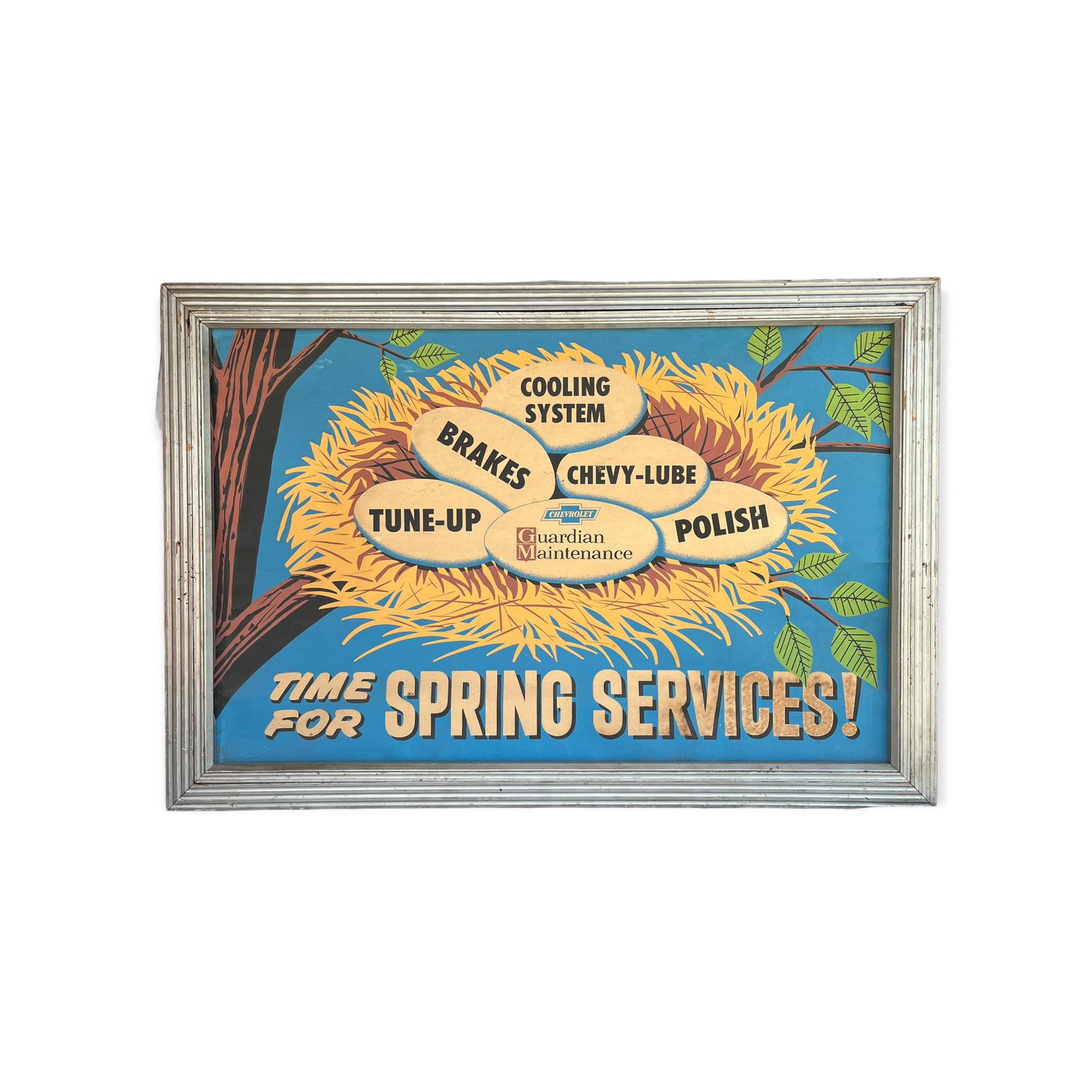 Time For Spring Services! Chevrolet Sign (1 of 3)