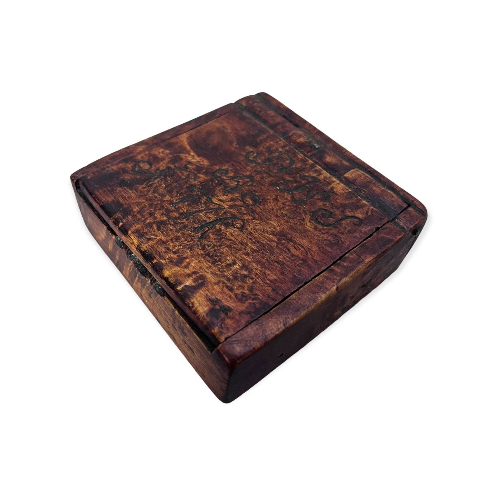 Super 18th Century Burl Box (1 of 3)
