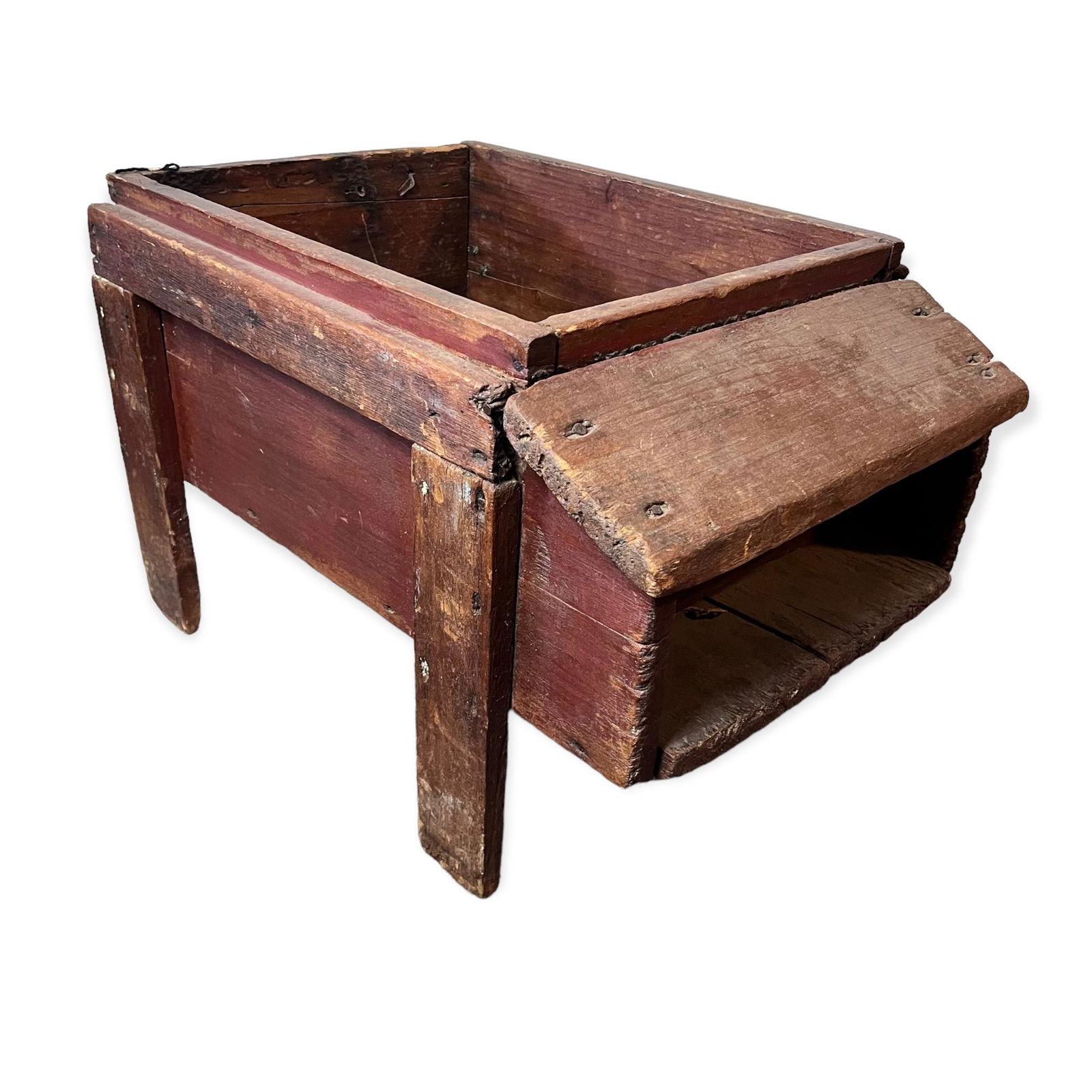 Country Make - Do Pine Bin on Legs (1 of 3)