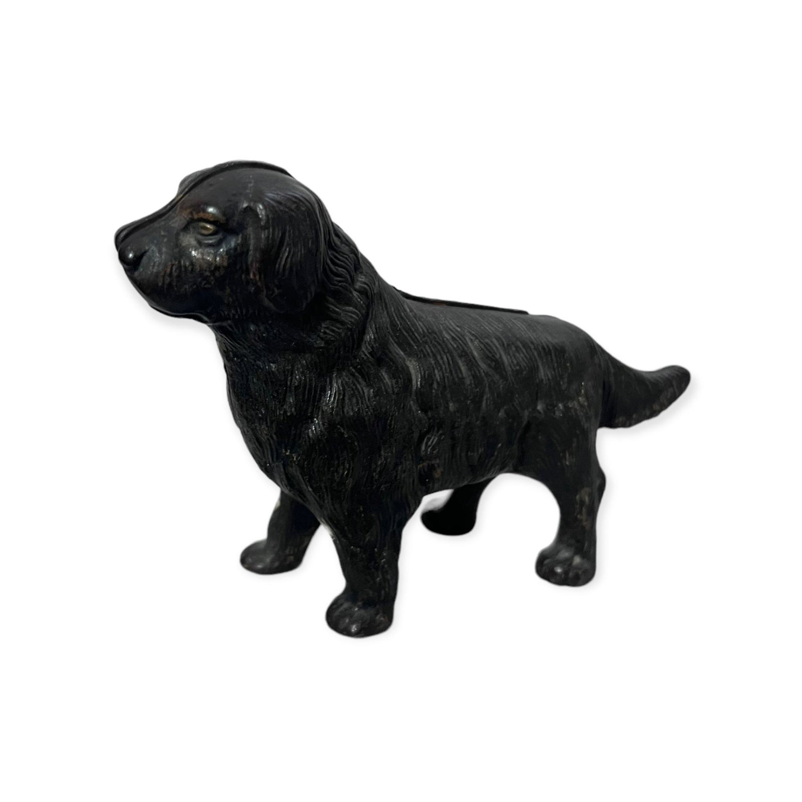 Original Cast Iron Dog Still Bank (1 of 2)