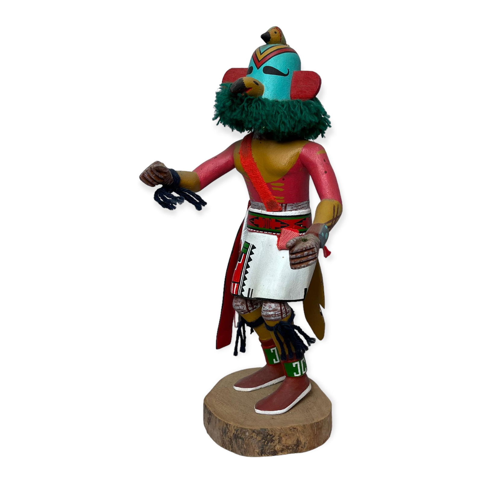 Nice Signed 14 Inch Kachina Doll (1 of 3)