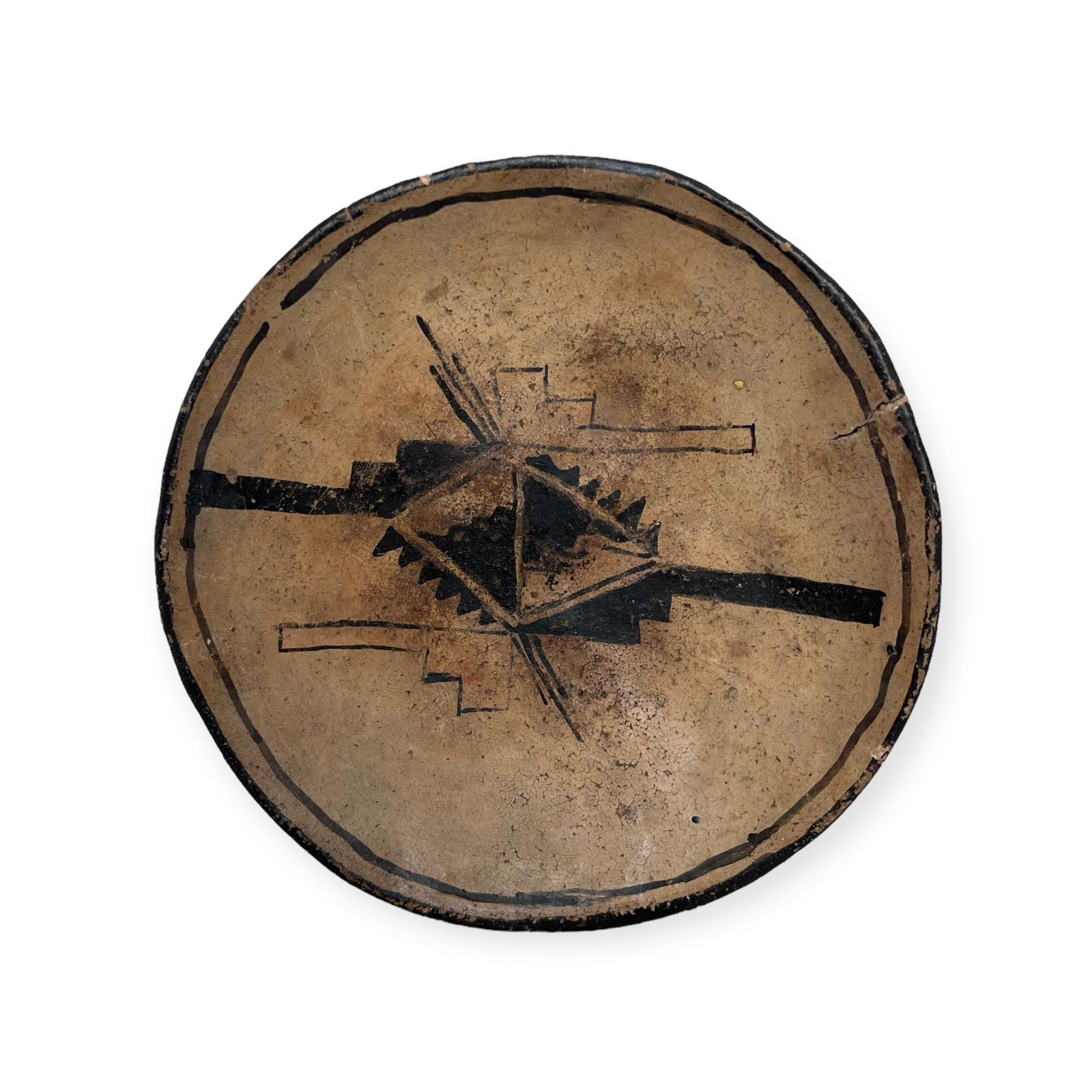 Small Vintage Hopi Pottery Plate (1 of 3)