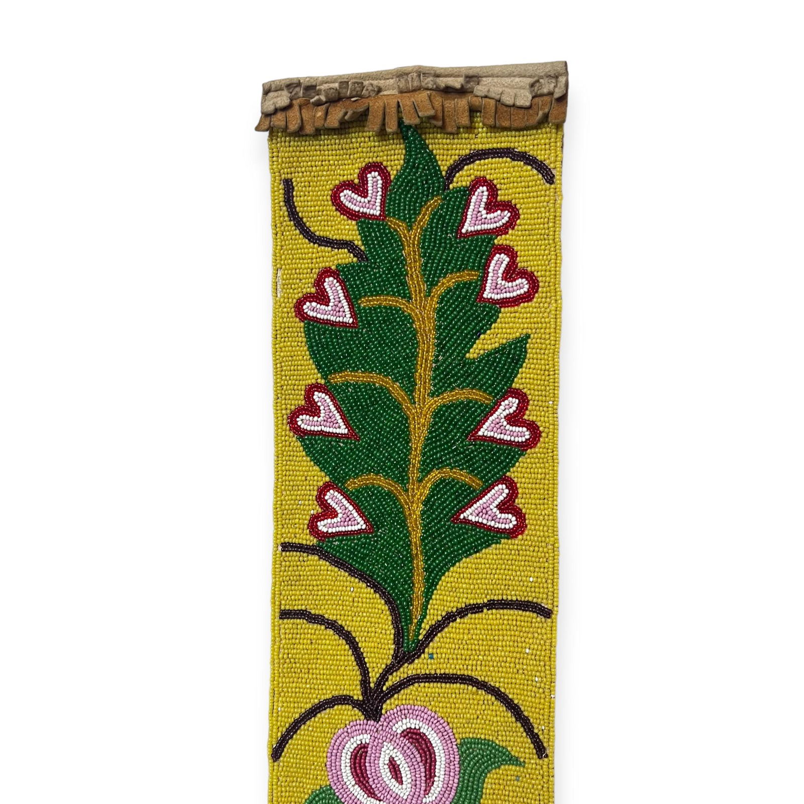 Lg. Full Beaded Great Lakes Ceremonial Sheath (1 of 2)