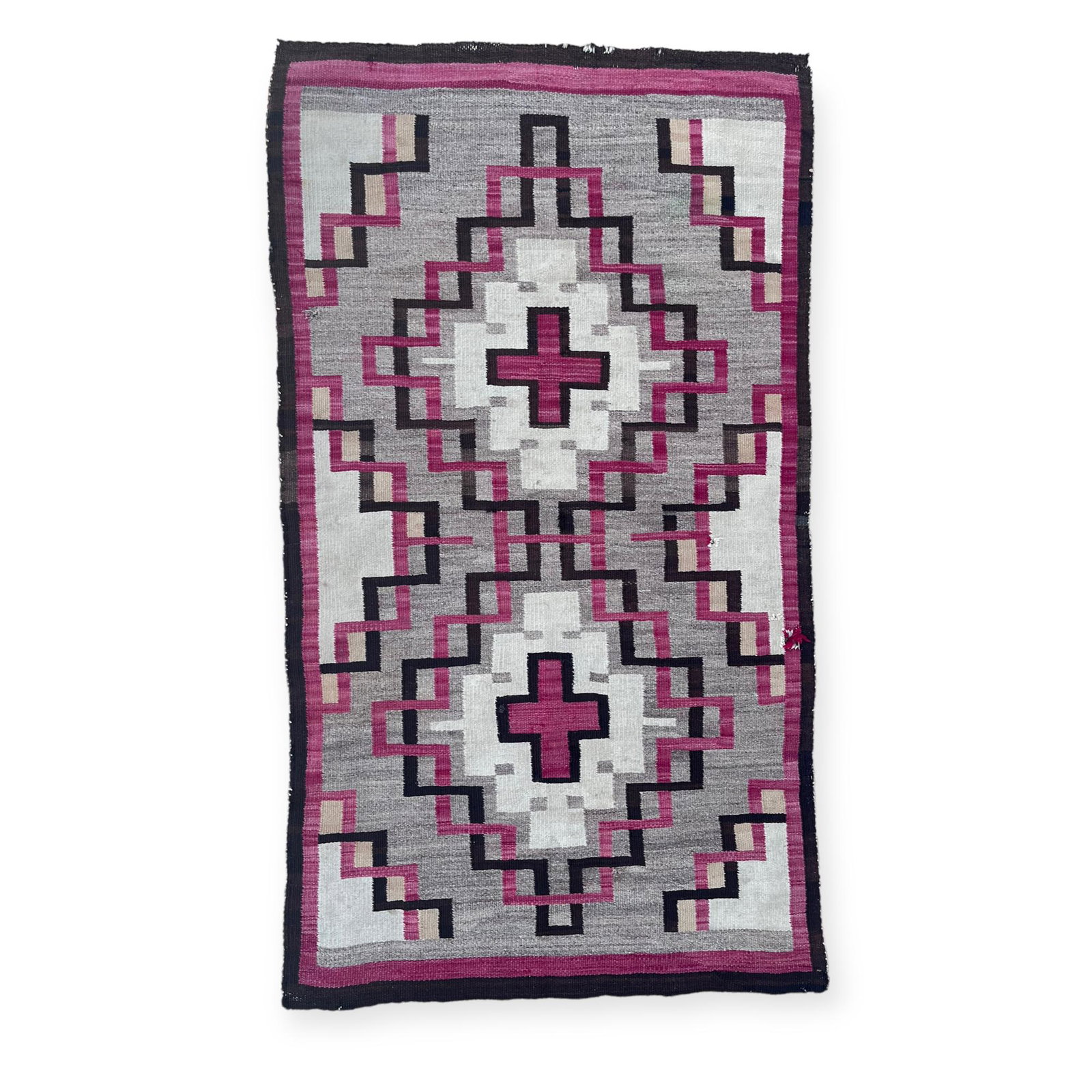 Earlier Good Pattern Navajo Rug (1 of 4)
