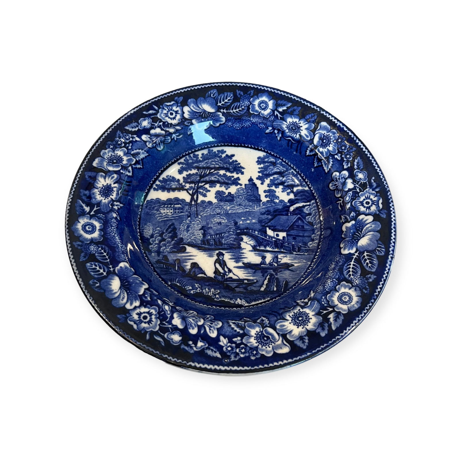 Historical Blue Plate (1 of 2)