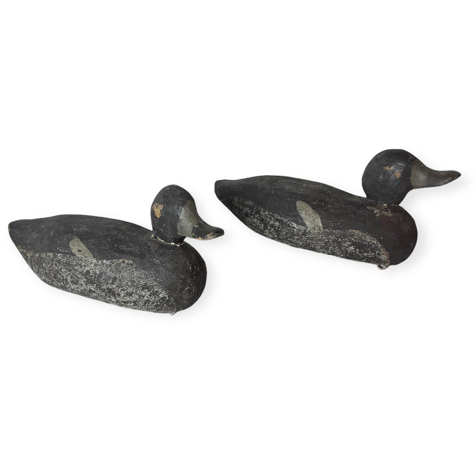 Pair of Vintage Wisconsin Wood Duck Decoys (1 of 2)