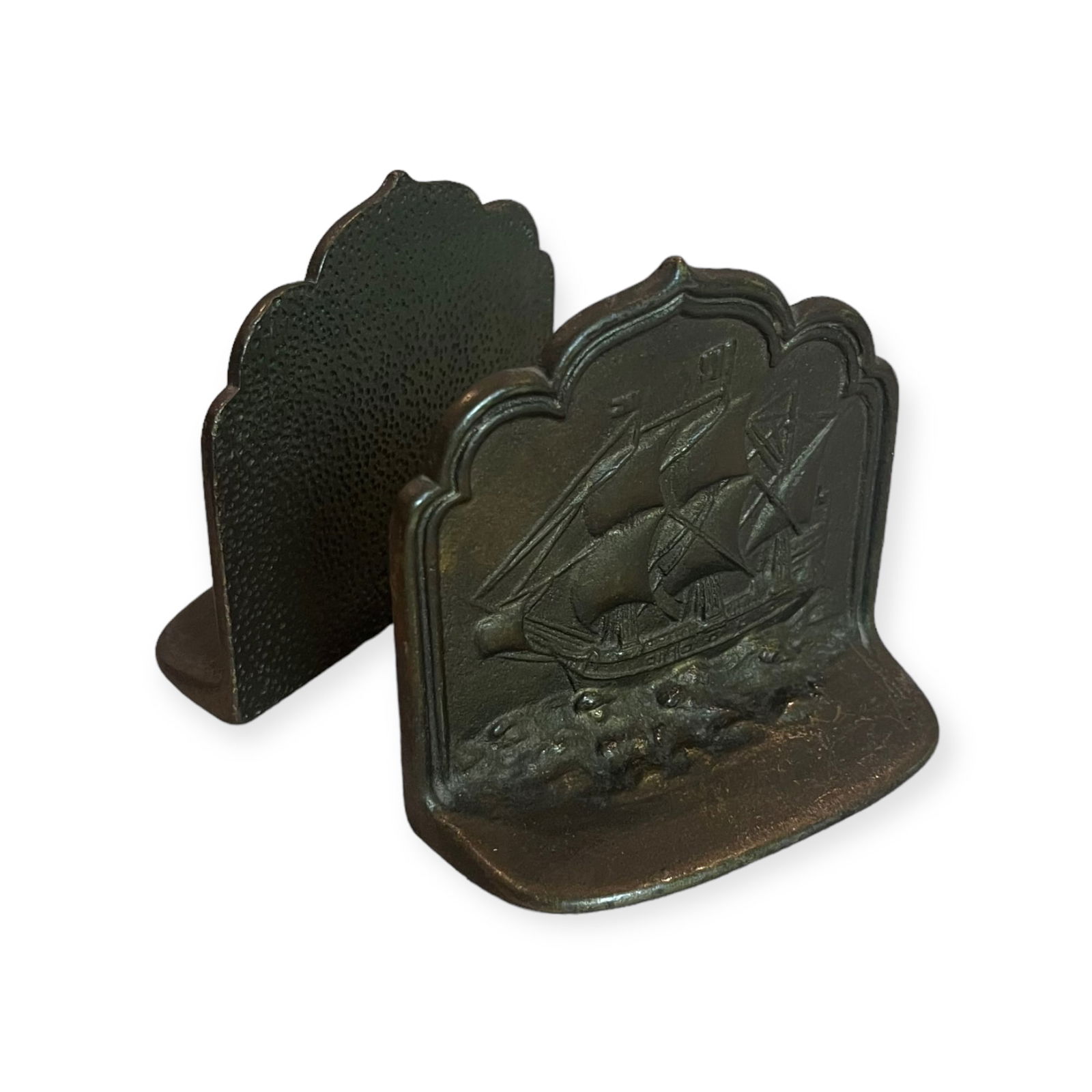 Pair of Ship Bookends (Arts & Crafts) (1 of 1)