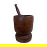 19th C Wooden Mortar & Pestle