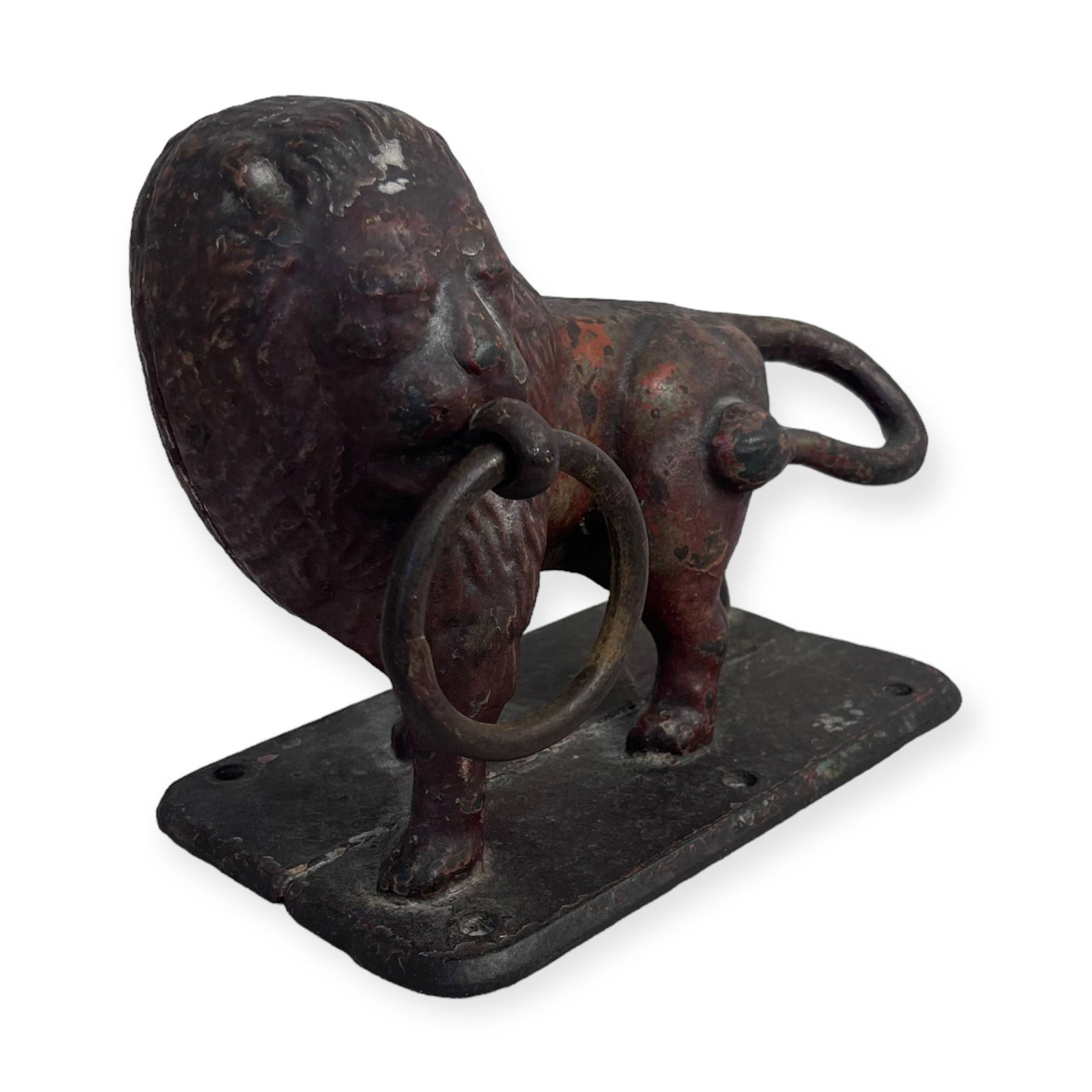 Cast Iron Lion Hitching Post (1 of 4)