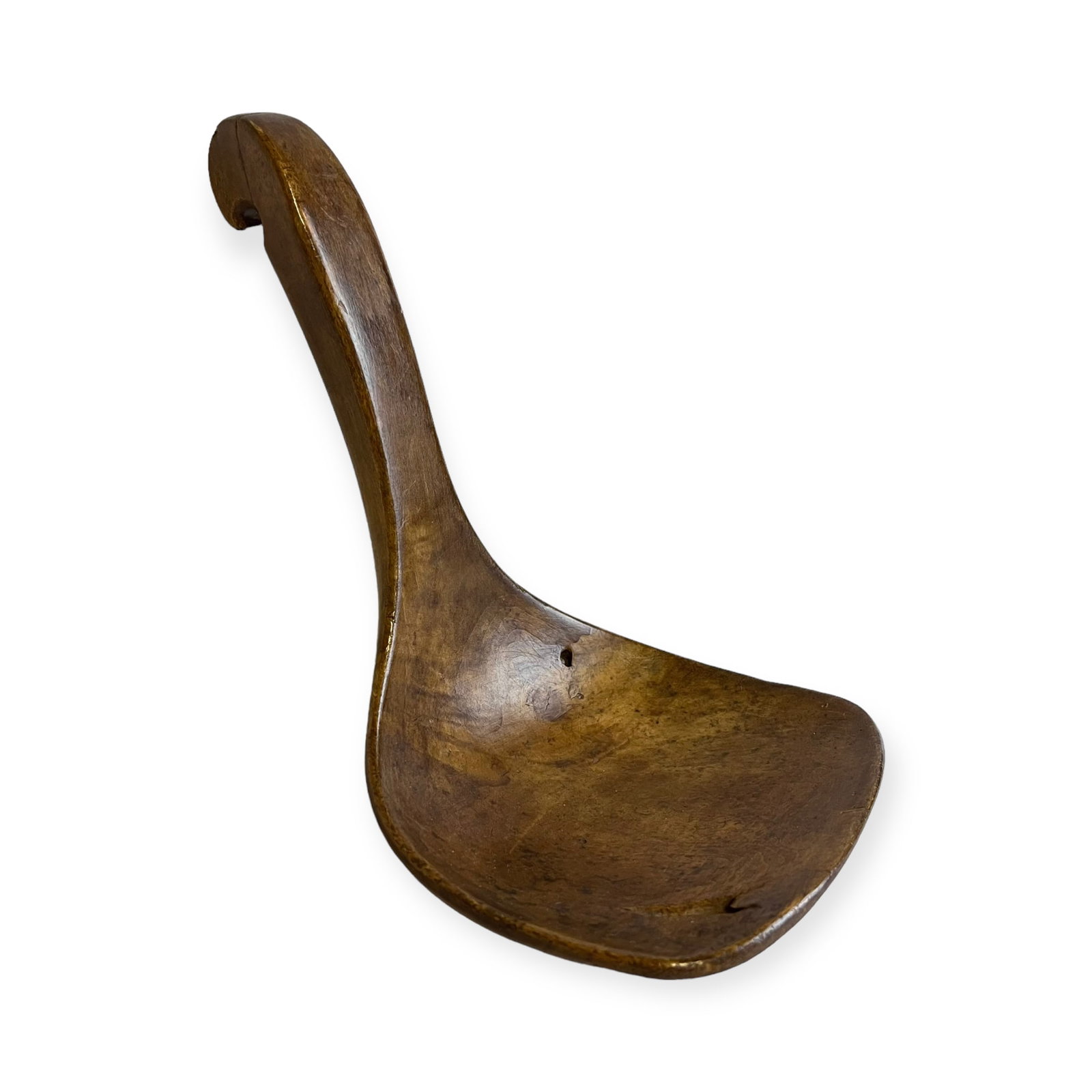 American Carved Maple Burl Ladle (1 of 2)