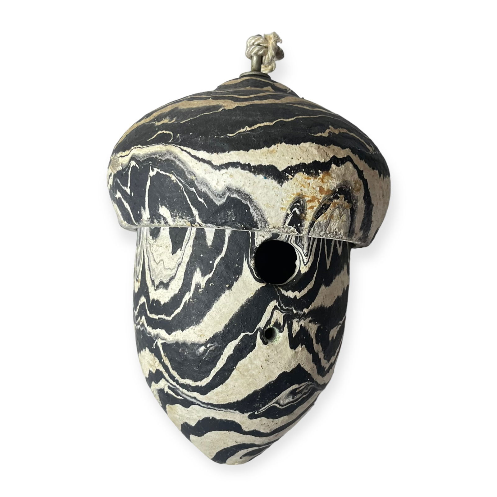 Rare Ozark Roadside Pottery Birdhouse (1 of 2)