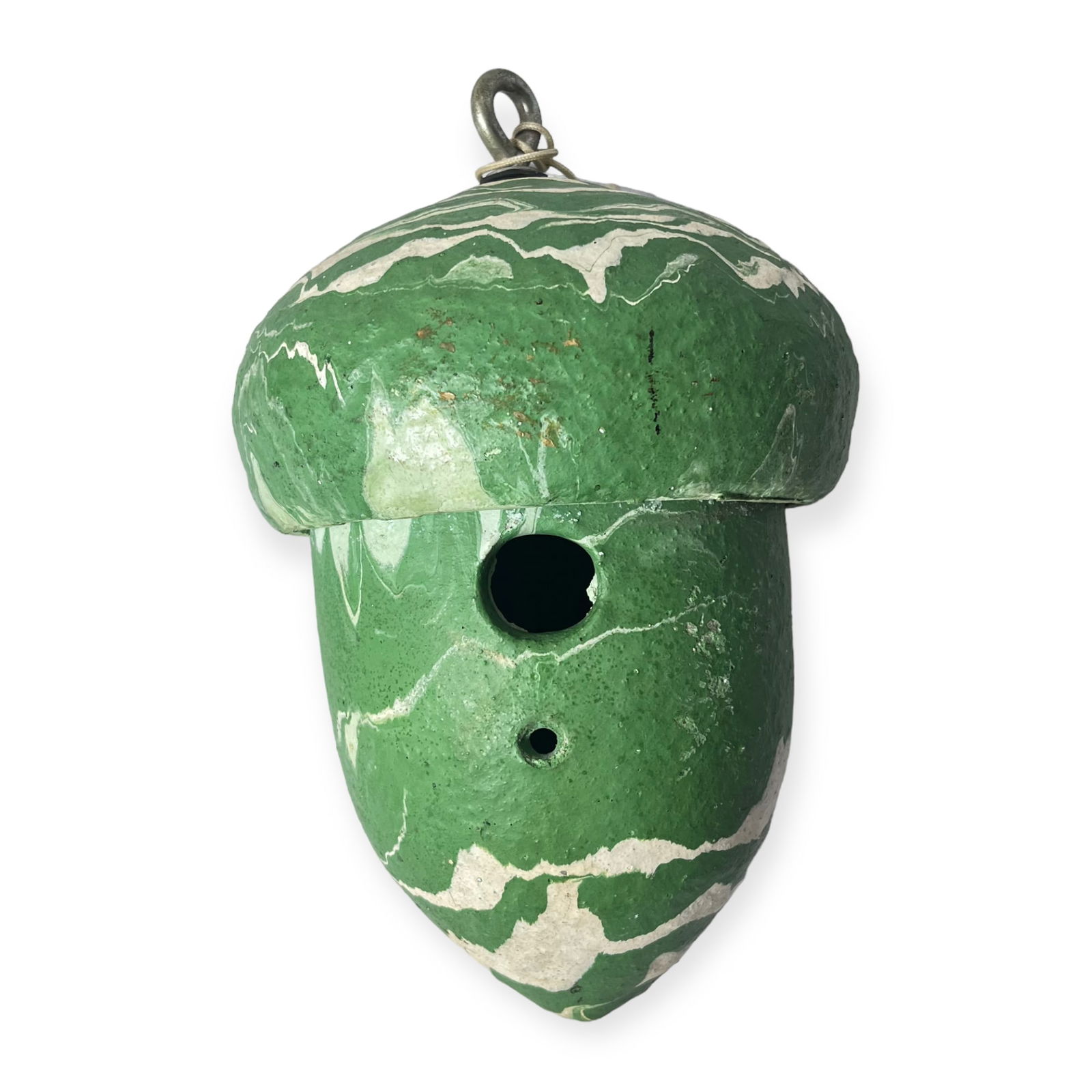 Rare Ozark Roadside Pottery Birdhouse (1 of 2)