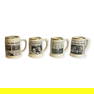 Set of 4 Green Bay Packers Souvenir Edition Mugs