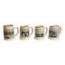 Set of 4 Green Bay Packers Souvenir Edition Mugs