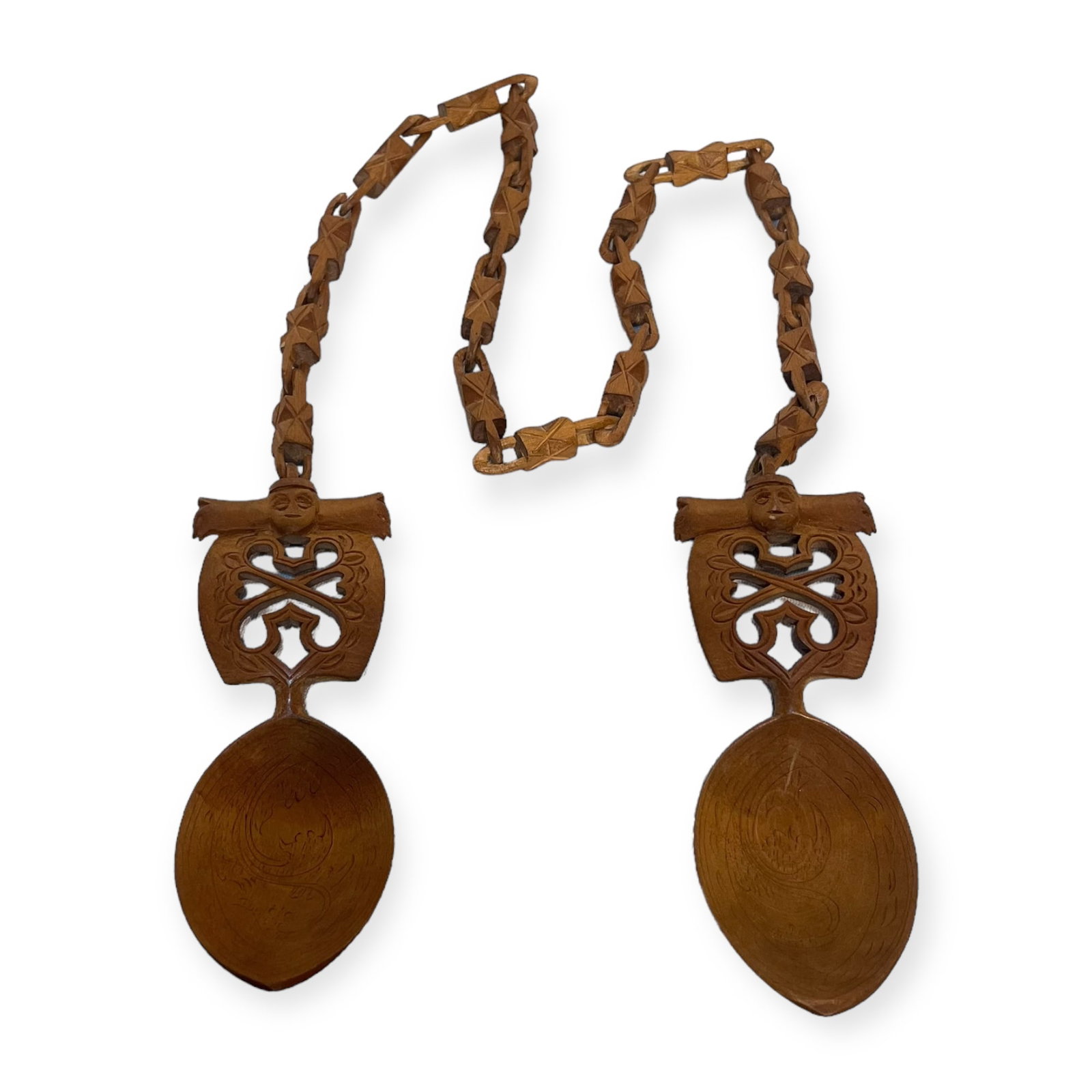 Exceptional Pair of Wedding Spoons (1 of 2)