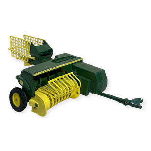 John Deere Early 585 Hay Baler Toy: Measures approx 15 inches in length.