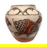 Large Santa Ana Polychrome Jar (Eudora Montoya, 1905-1996)