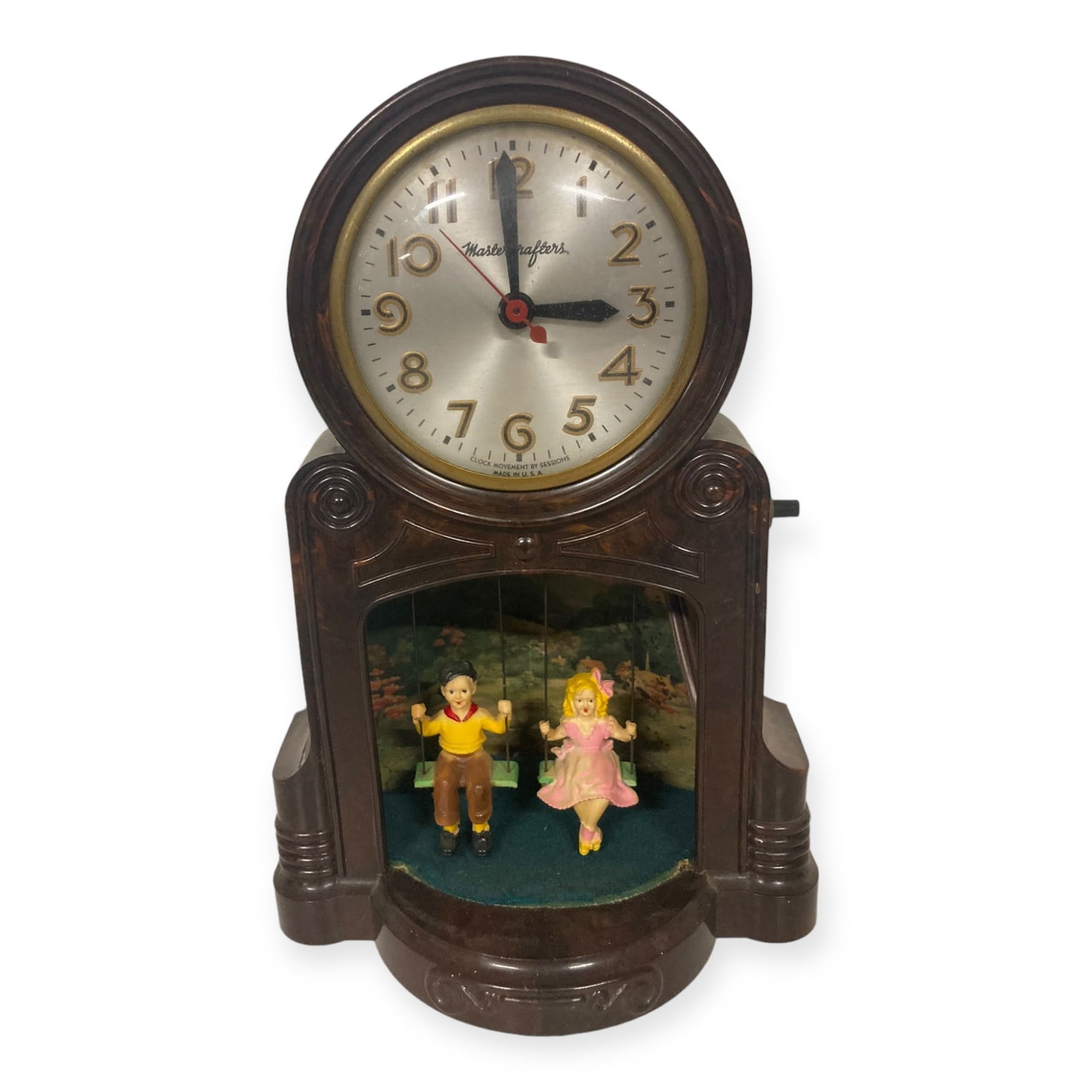 Vintage Master crafters Novelty Electric Clock (1 of 2)