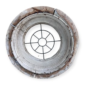 19th C Round Porthole Window