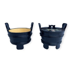 Pair of Scandinavian Miniature Tubs