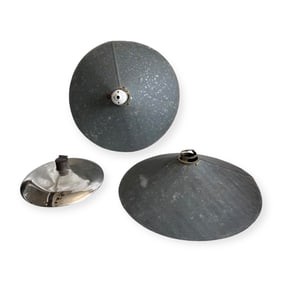 Group of 3 Industrial Lighting Shades
