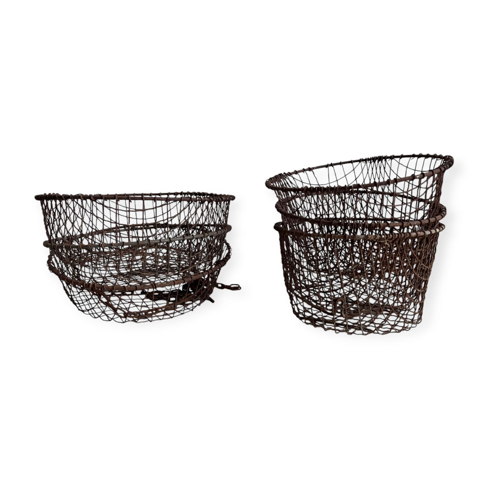 Group of 6 Wire Fruit Baskets (1 of 3)