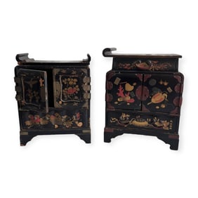 Pair of Japanese Jewelry Boxes