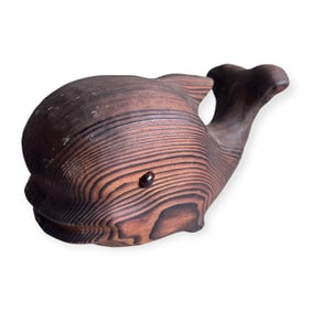 20th Century Carving of A Whale