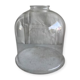 Large Antique Glass Dome