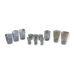 Lot of Misc Glass Vessels