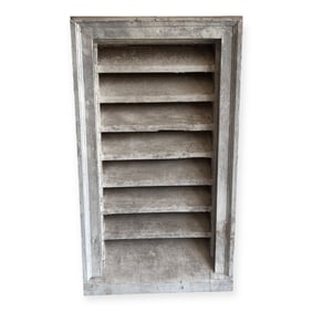 19th C Wooden Vent