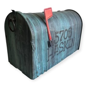 Massive Copper Mailbox