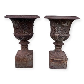 Pair of English Garden Urns