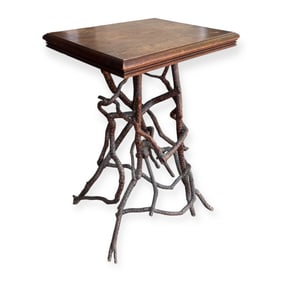 Folk Art Side Table