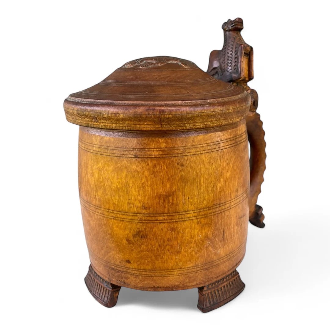 Scandinavian Burl Tankard (1 of 3)