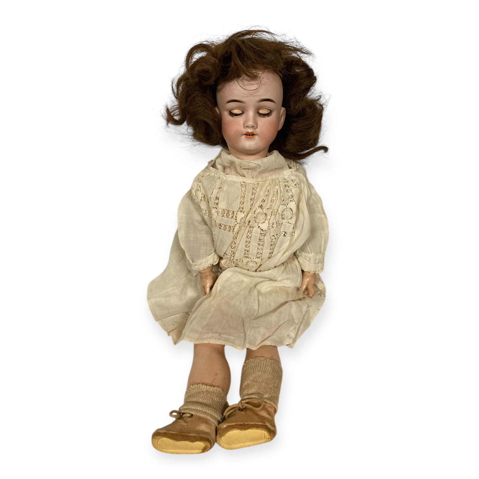 Antique 23 Inch Klay & Hahn German porcelain Doll (1 of 3)