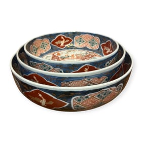 Set of 3 Nesting Amari Bowls