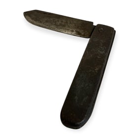 Early 19th C Steel Folding Knife