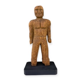 Folk Art Carved Figure