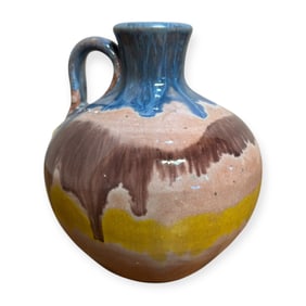 Small North Carolina Drop Pottery Pitcher